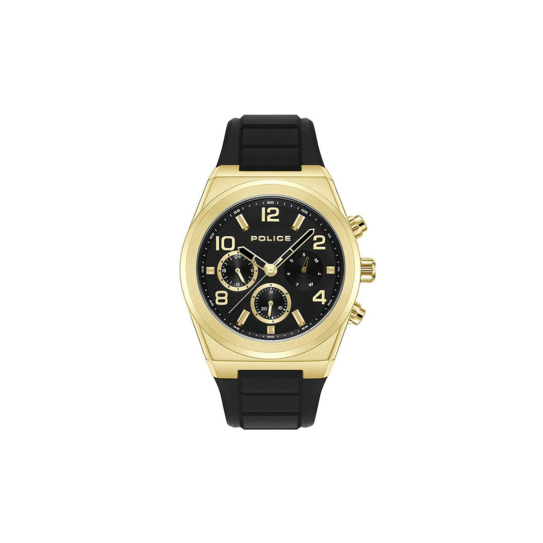 Police Salkantay Gold Rubber Watch PEWJQ2226702 - Medaid International