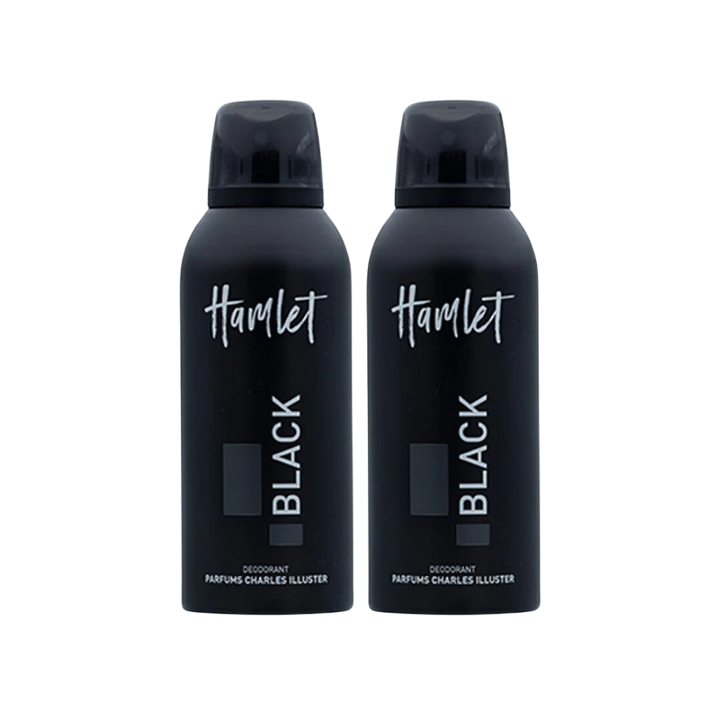 HAMLET NEW DEO BLACK 150ML 2 at 30% - Medaid International