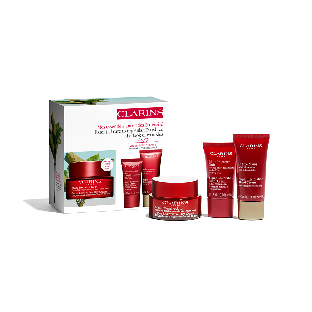 Clarins Vp Loyalty Multi Intensive(Super Restorative+Mini Nuit+Mini Mains) - Medaid International