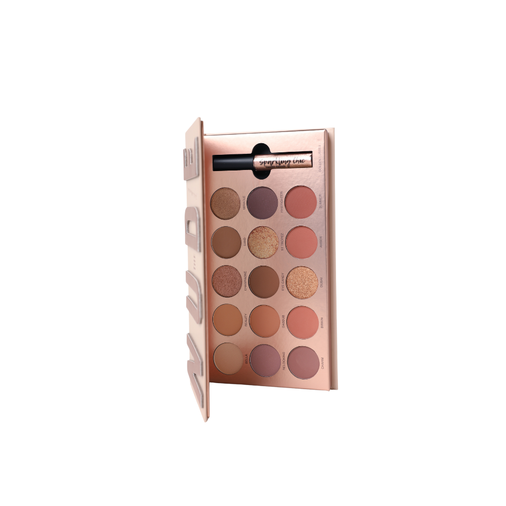 Bassam Fattouh The Nude Palette 15 Shades Eyeshadow - Medaid International