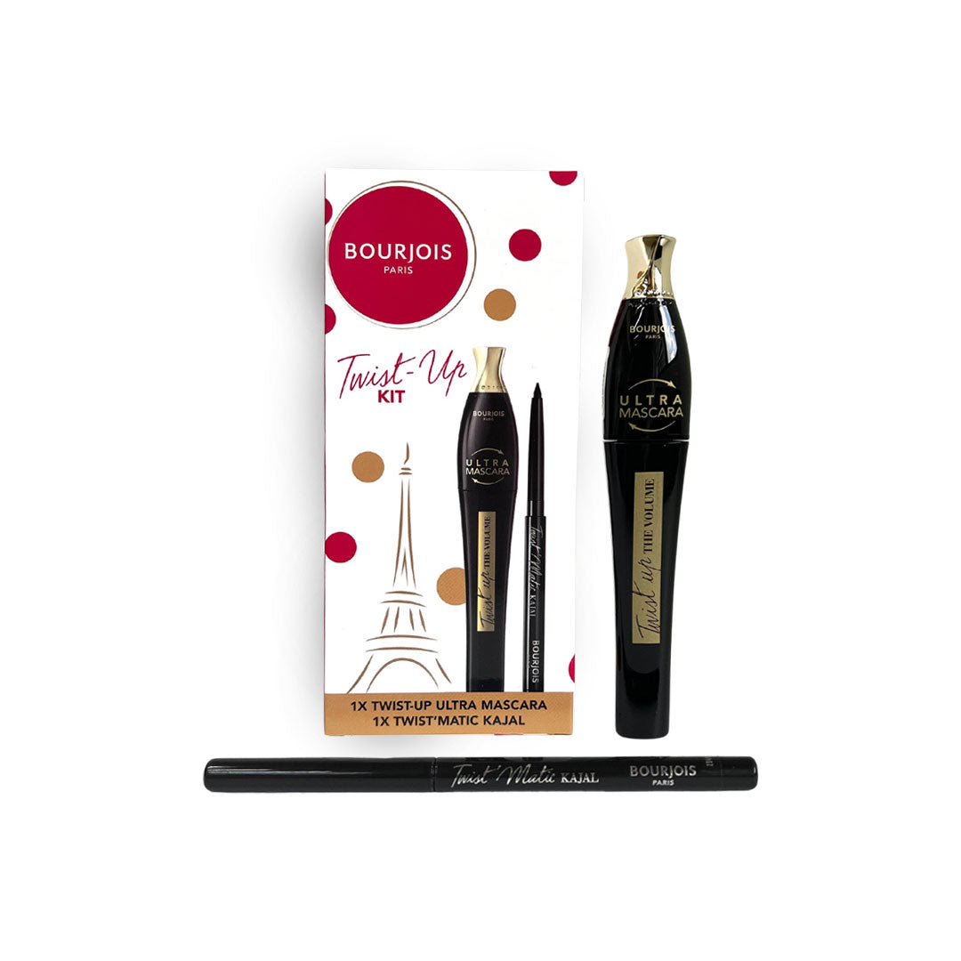 Bourjois Twist-Up Kit, Ultra Mascara & Twist Matic Kajal - Medaid International