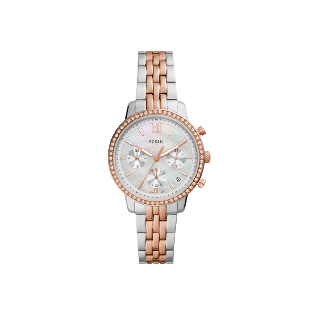 Fossil Neutra Chronograph Two-Tone Stainless Steel Watch - Medaid International