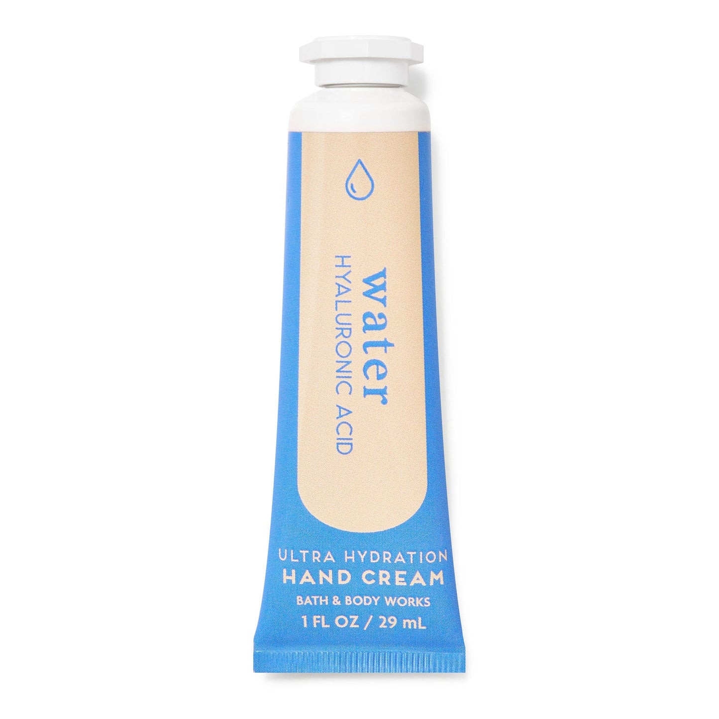 Bath and Body Works Water Ultra Hydration With Hyaluronic Acid Hand Cream - Medaid