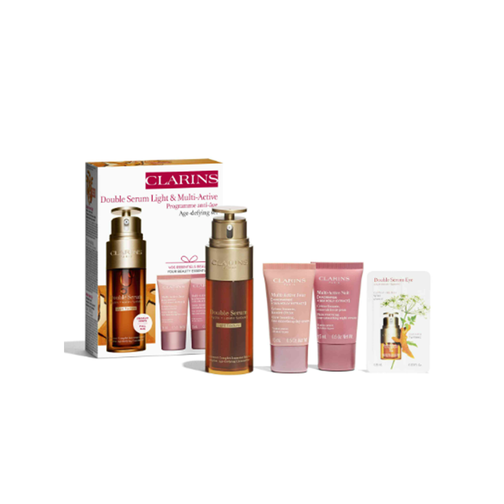 Clarins Vp Loyalty Ds Light +Mini Ma Jour 15Ml+Mini Ma Nuit 15Ml+Ech Ds Eye - Medaid International