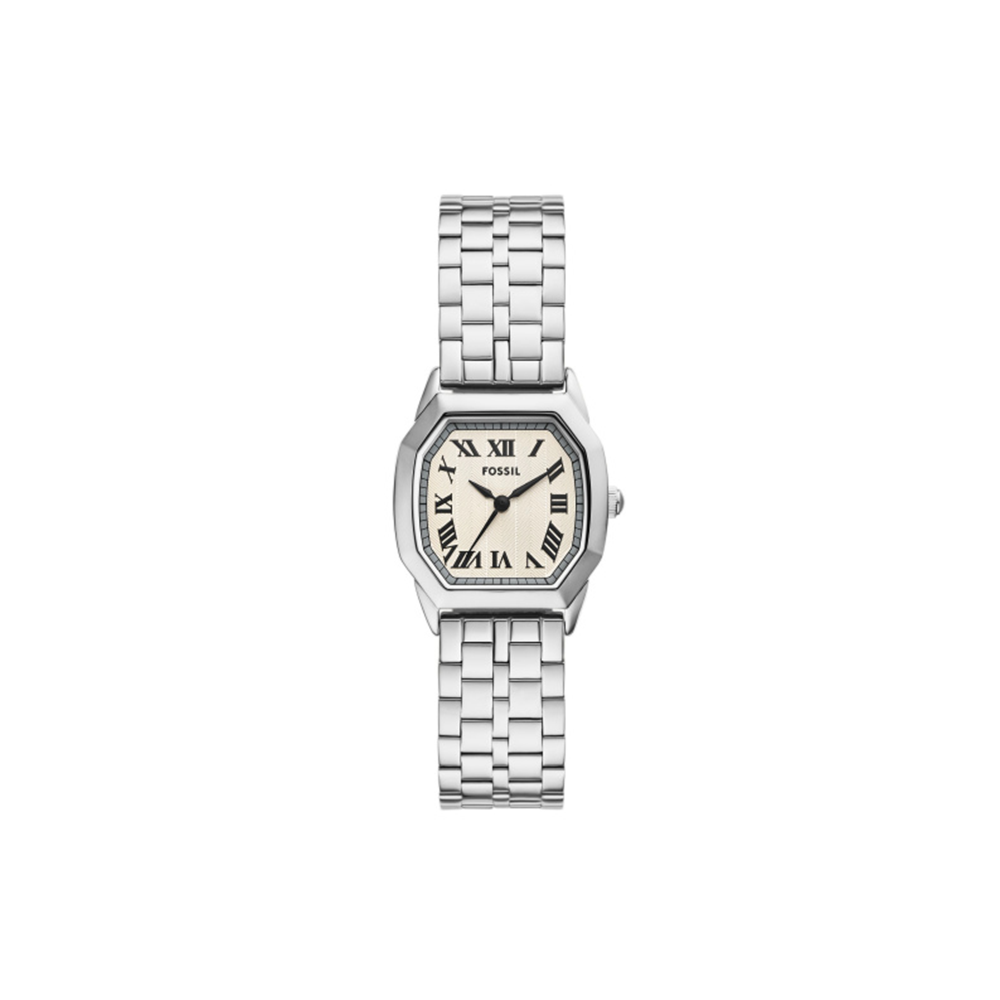 Fossil Harlow Three-Hand Silver-Tone Stainless Steel Watch - Medaid International