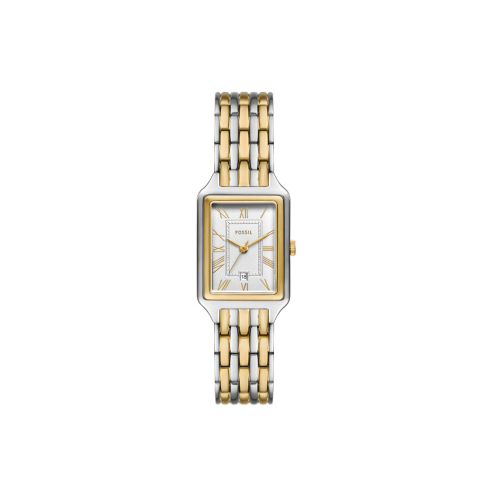 Fossil Raquel Three-Hand Date Two-Tone Stainless Steel Watch - Medaid International
