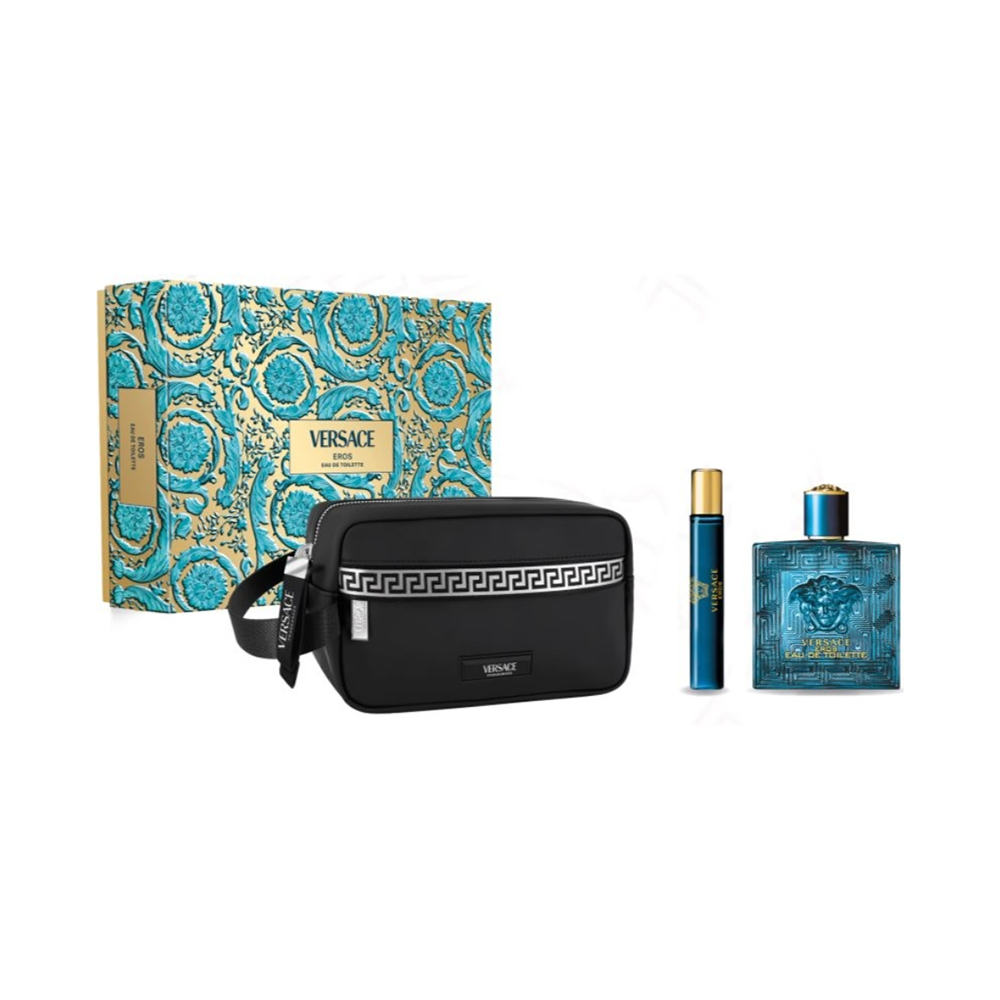 Versace Eros Homme Eau De Toielette Gift Set - Medaid International