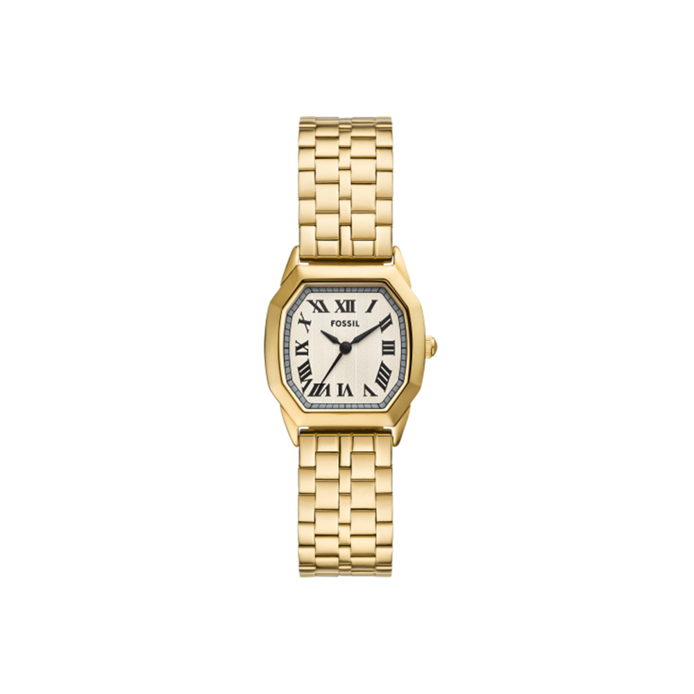 Fossil Harlow Three-Hand Gold-Tone Stainless Steel Watch - Medaid International