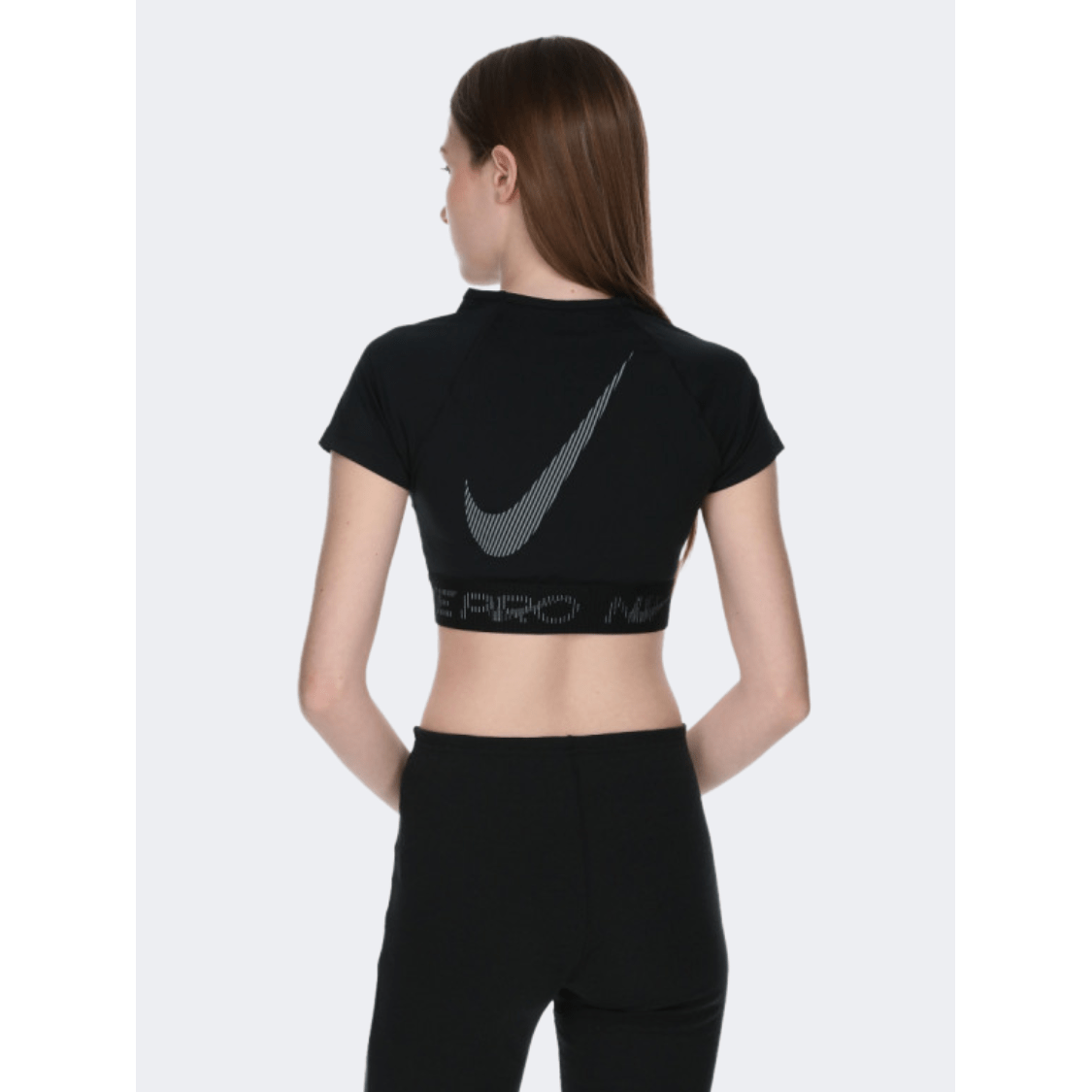 Nike Pro Df Women Training T-Shirt Black/Cool Grey - Medaid International