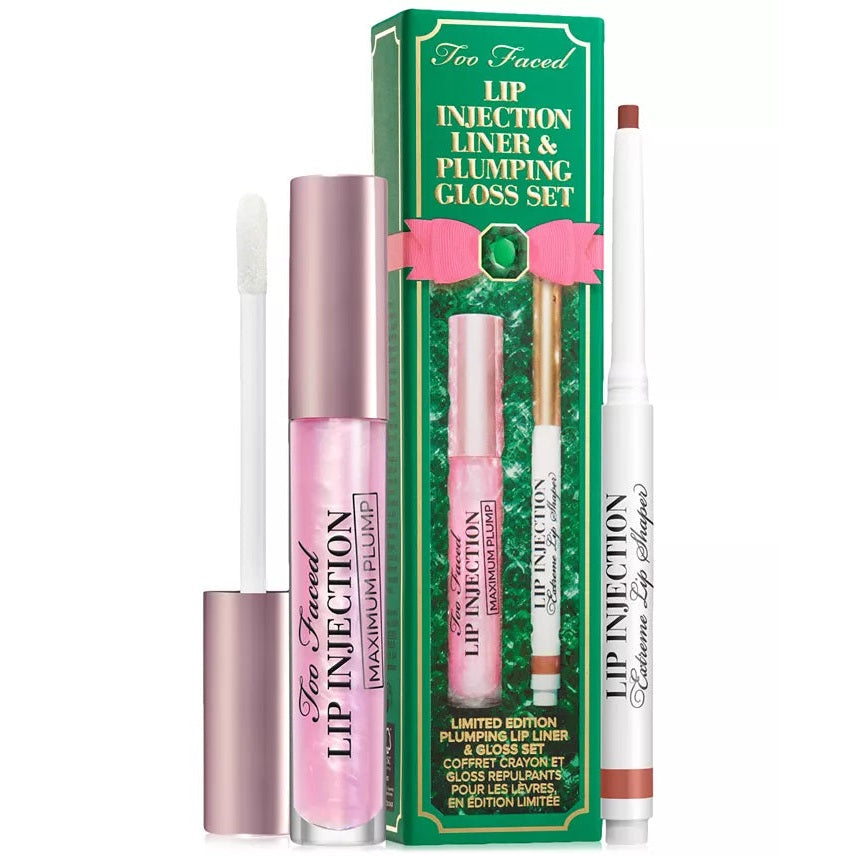 Too Faced 2-Pc. Lip Injection Liner & Plumping Gloss Set - Medaid International