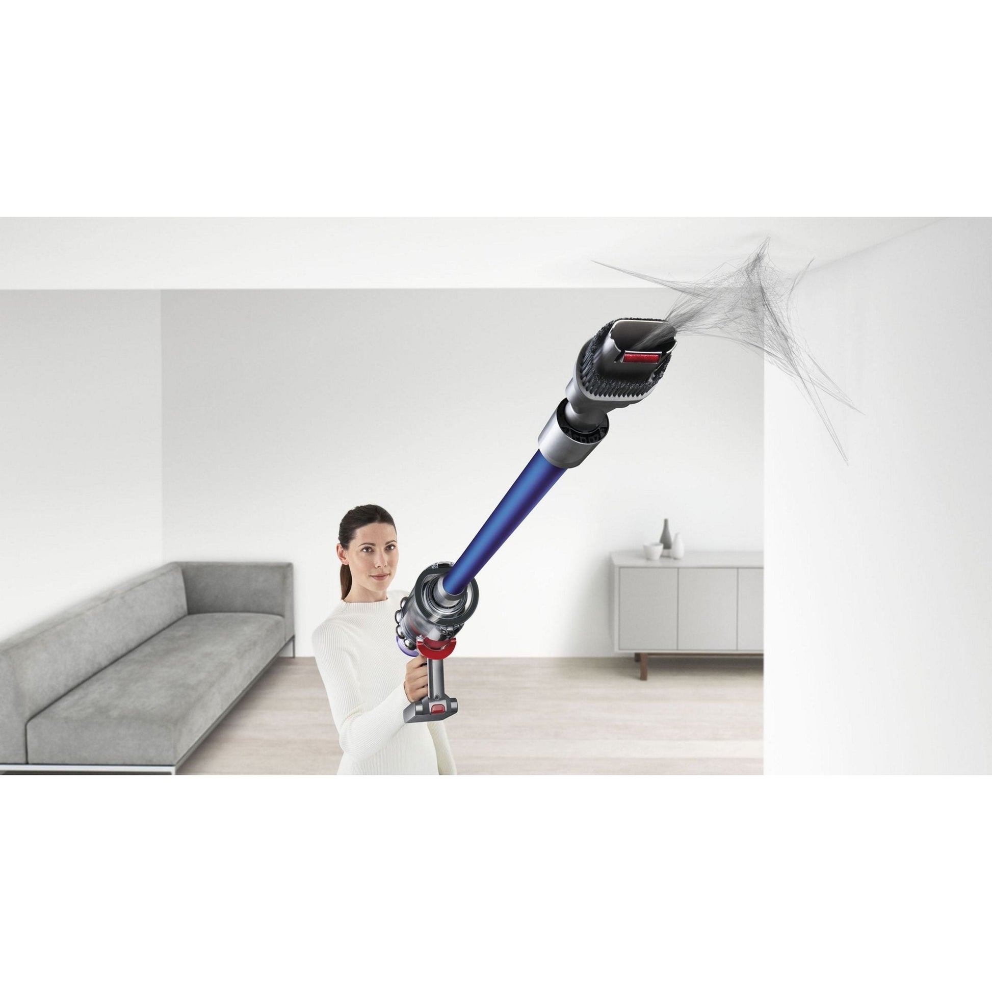 Dyson V11 Fluffy Cordless Vacuum Cleaner  (Nickel/Red) - Image 4