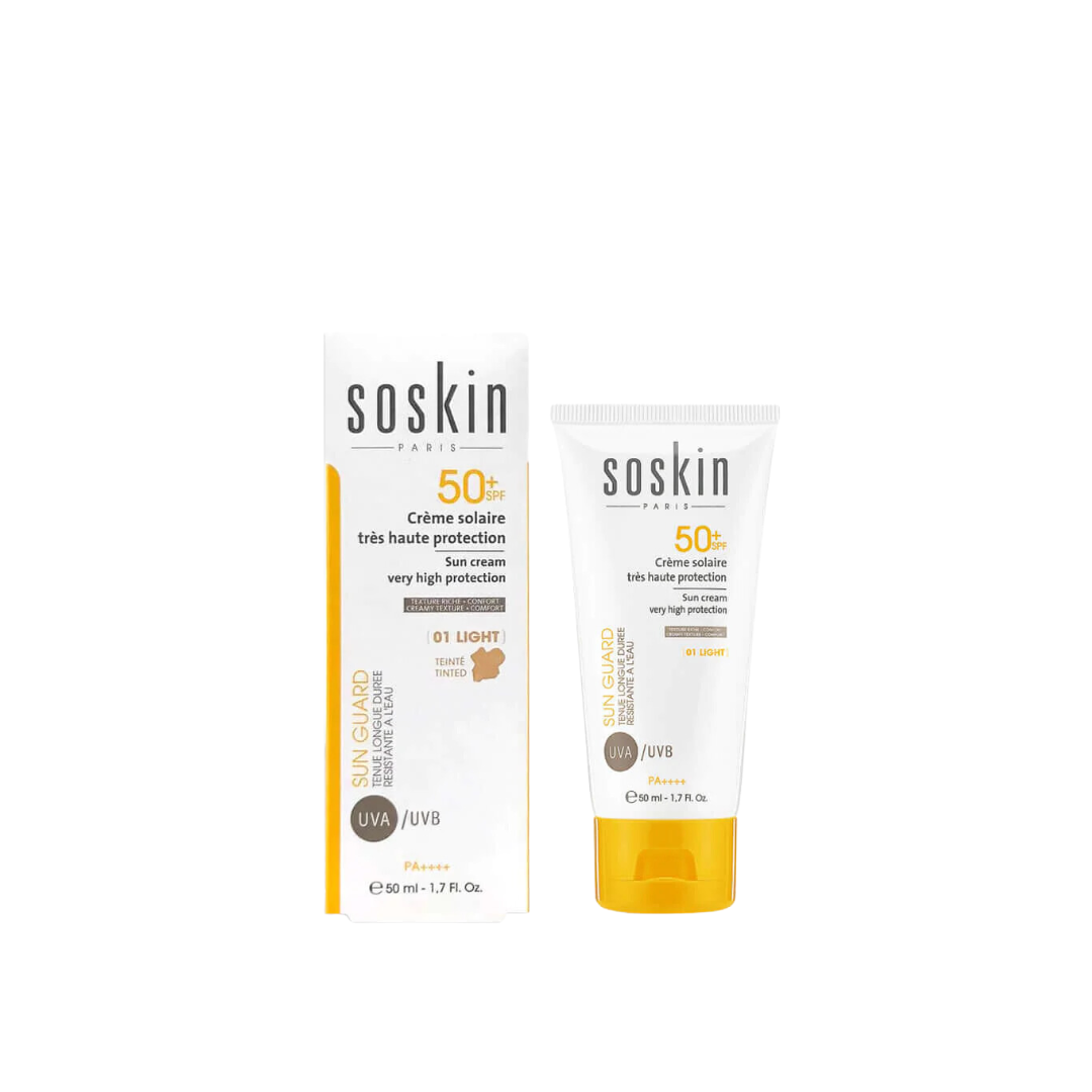 Soskin Tinted Sunscreen Very High Protection SPF50+ - Medaid