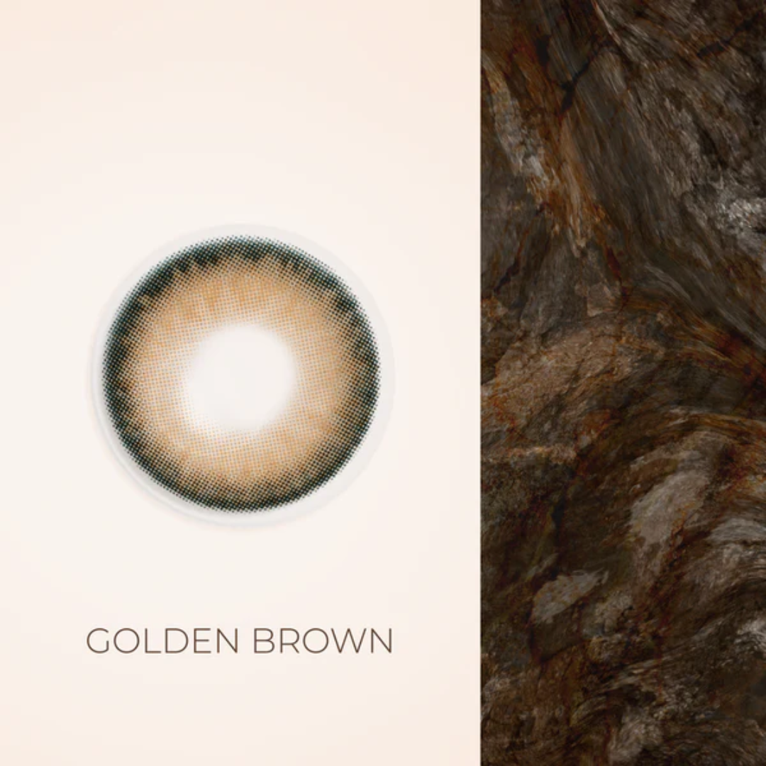 Samra X Youmi Beauty Lenses La Capri - Golden Brown - Medaid