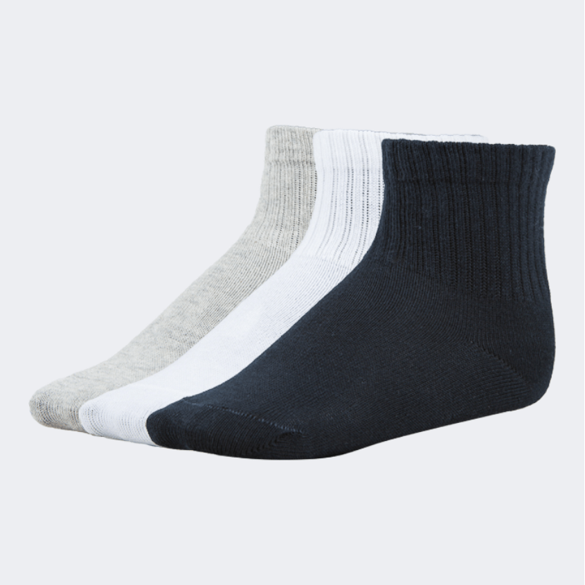 Top Ten Soft Kids Lifestyle Socks Black/White/Grey - Medaid International