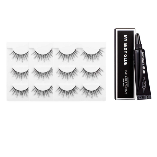 Samra Beauty Essential Lashes Christmas 15% Off Bundle + Free Lipstick - Medaid International