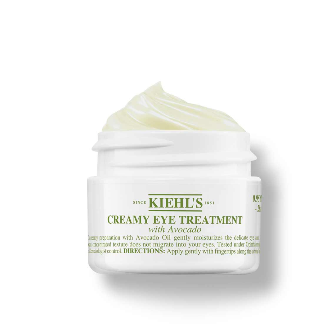 Kiehl's Avocado Eye Treatment, Nourishing and Hydrating Eye Cream, Avocado Oil and Caffeine to Energize and Invigorate Skin, Tired Eyes, 99% Naturally Derived Formula - 0.5 fl oz - Medaid International