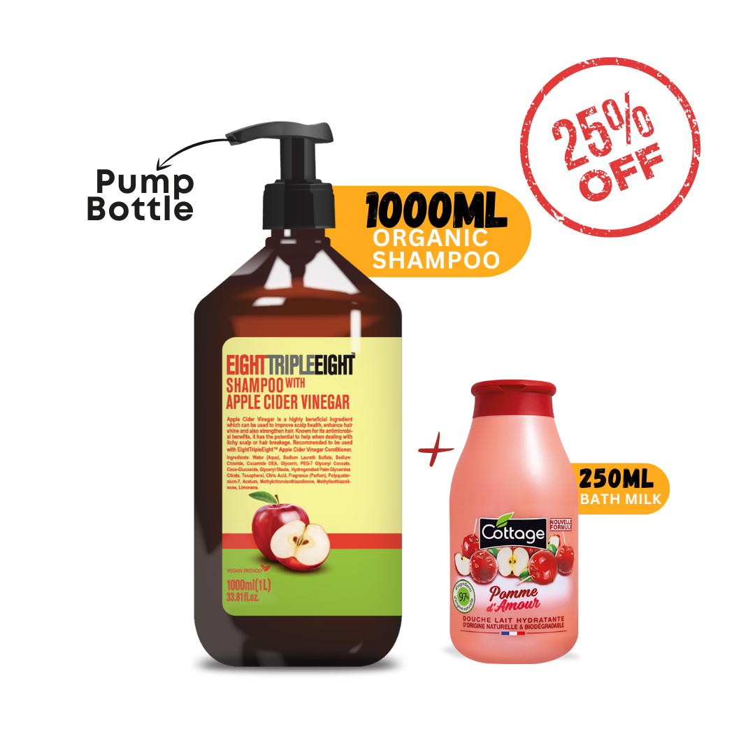 Apple Shampoo & Shower Milk - Medaid