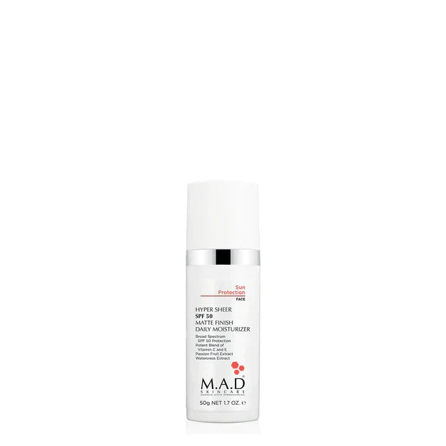 M.A.D Hyper Sheer SPF50 Daily Moisturizer - Medaid