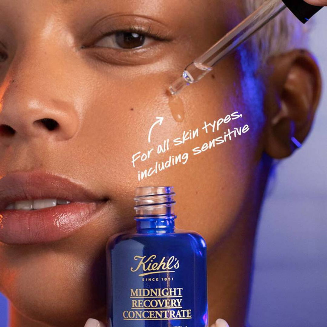 Kiehl's Midnight Recovery Concentrate Face Oil 50ml - Medaid