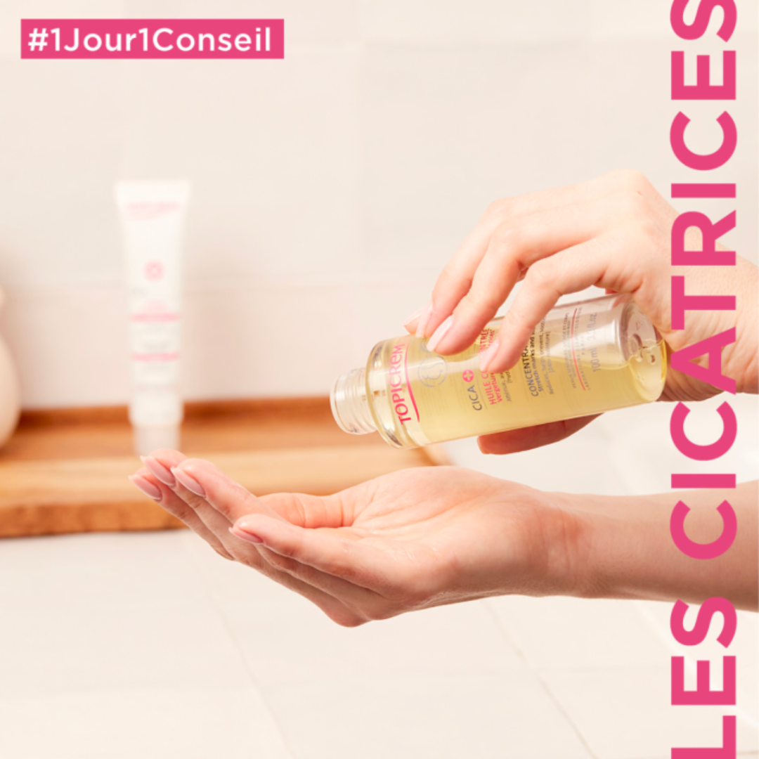Topicrem CICA Concentrated Oil Stretch Marks and Scars 100ml - Medaid