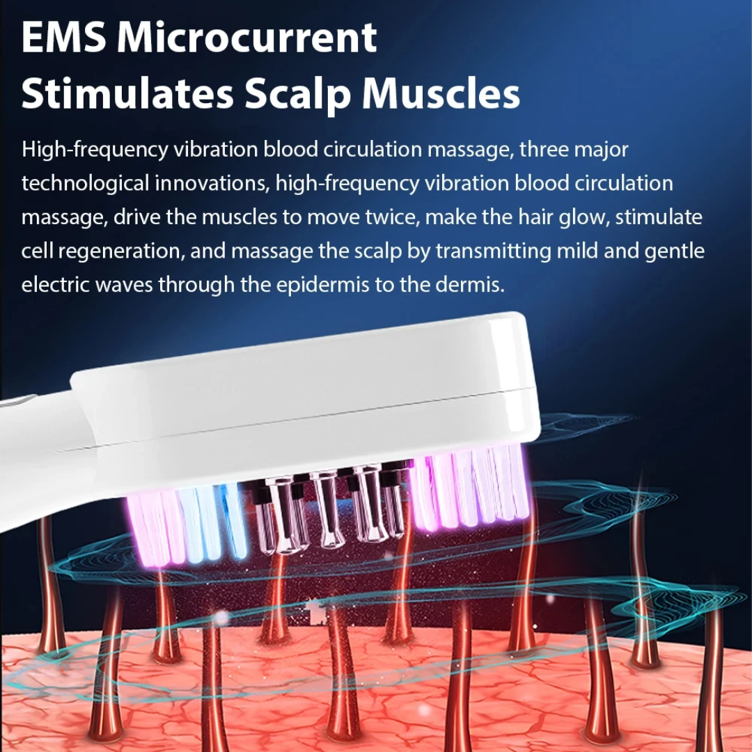 Electric Scalp & Hair Care – EMS, LED Therapy - Medaid International