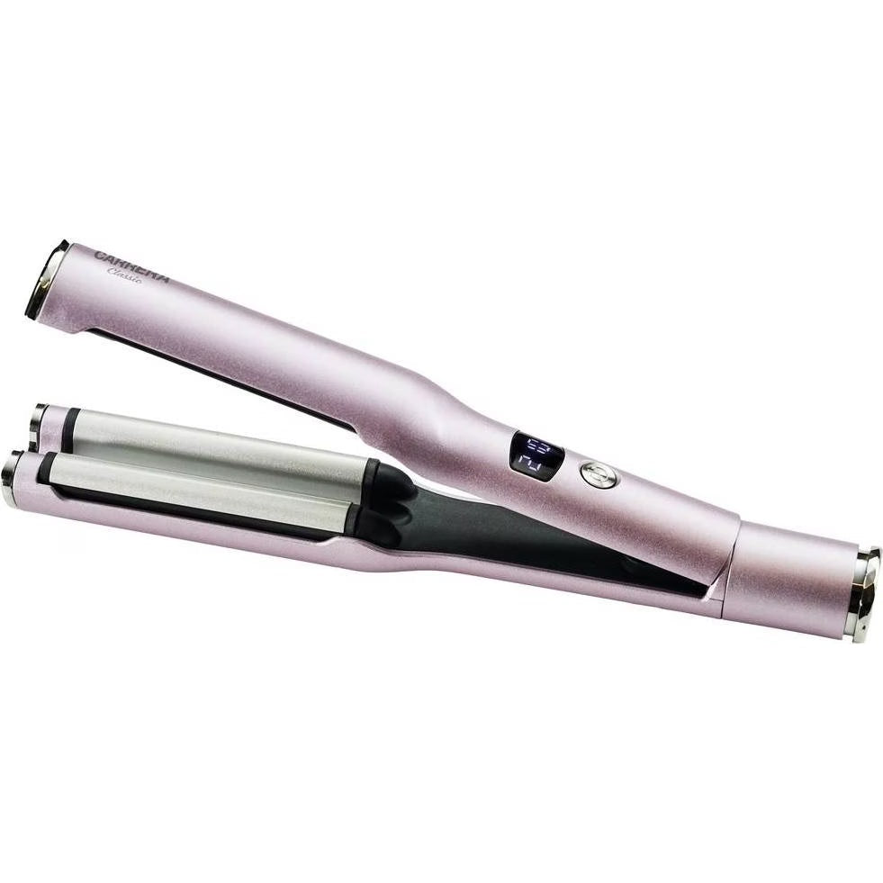 Classic Straightener Comb and Wave Styler Set, Light Pink - Medaid International
