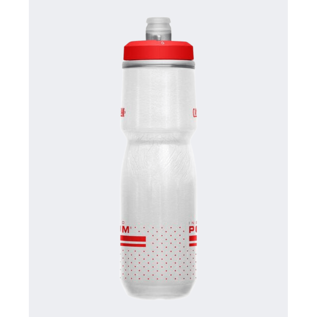 Camelbak Podium Chill 24 Oz Biking Bottle Fiery Red/White - Medaid International