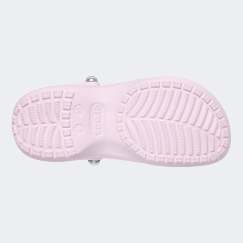 Crocs Classic Platform Pearl Clog Women Lifestyle Pink Milk - Medaid International