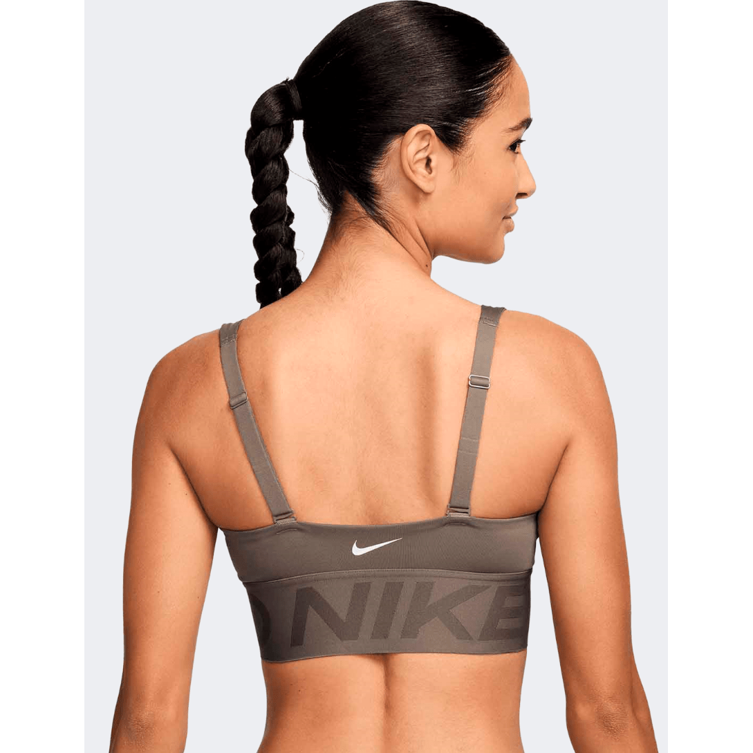 Nike Pro Indy Plunge Women Training Bra Mink Brown/Ironstone - Medaid International