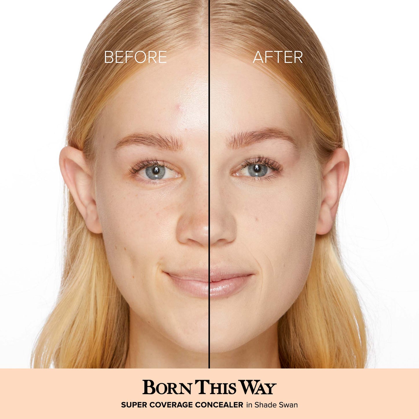 TOO FACED BORN THIS WAY SUPER COVERAGE MULTI-USE LONGWEAR CONCEALER (SWAN) - Medaid