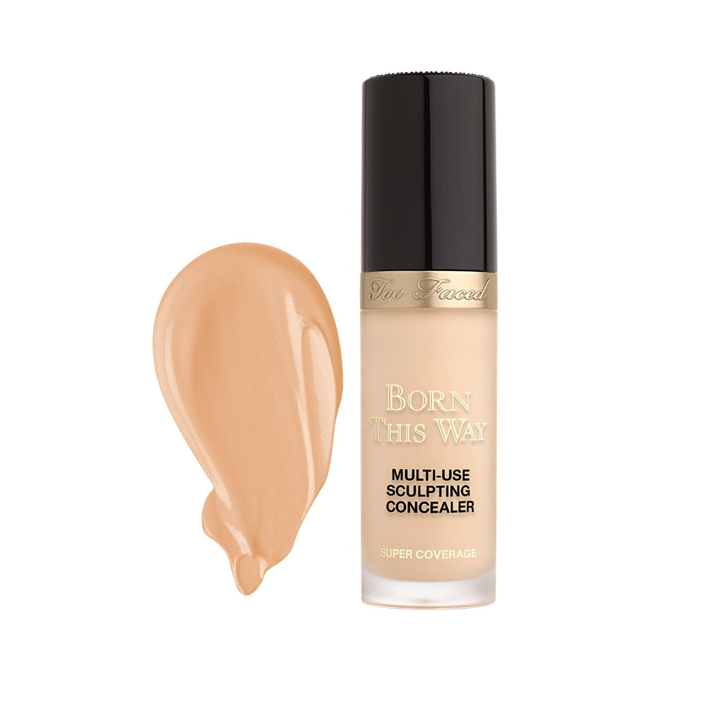 TOO FACED BORN THIS WAY SUPER COVERAGE MULTI-USE LONGWEAR CONCEALER (NUDE) - Medaid