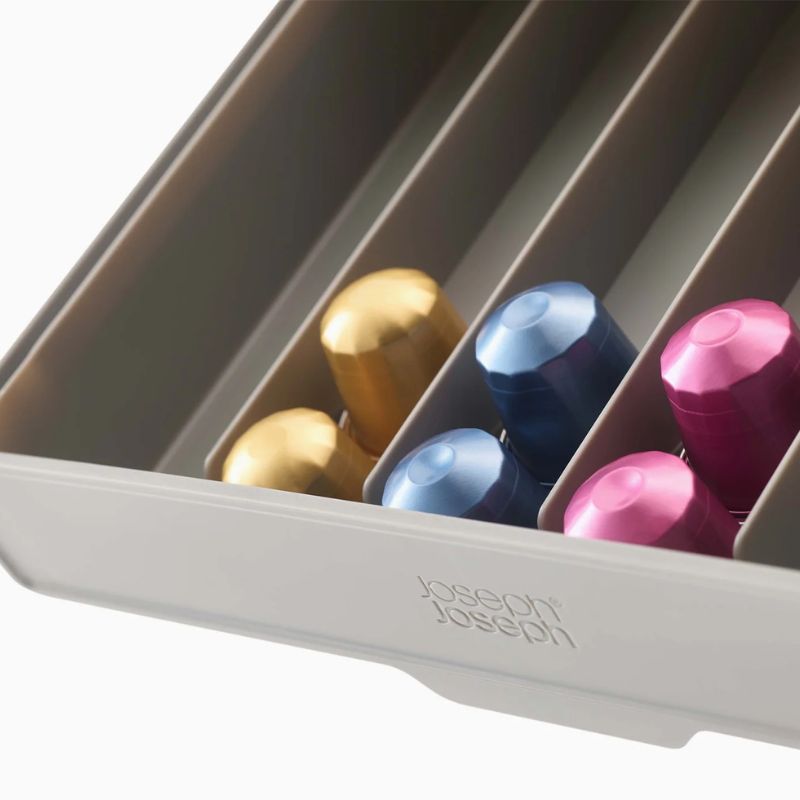 Joseph Joseph CupboardStore™ Grey Under-shelf Coffee Pod Drawer - Medaid International
