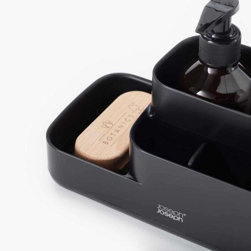 EasyStore‚Ñ¢ Matt Black Bathroom Storage Caddy - Medaid International