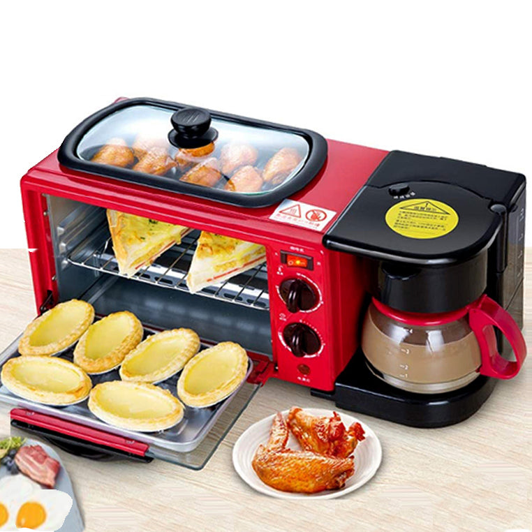 3 in 1 Breakfast Machine, 1050 Watts - Medaid International