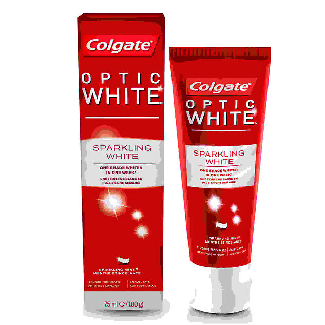 Colgate Optic White Sparkling White Whitening Toothpaste 75 ml - Medaid International