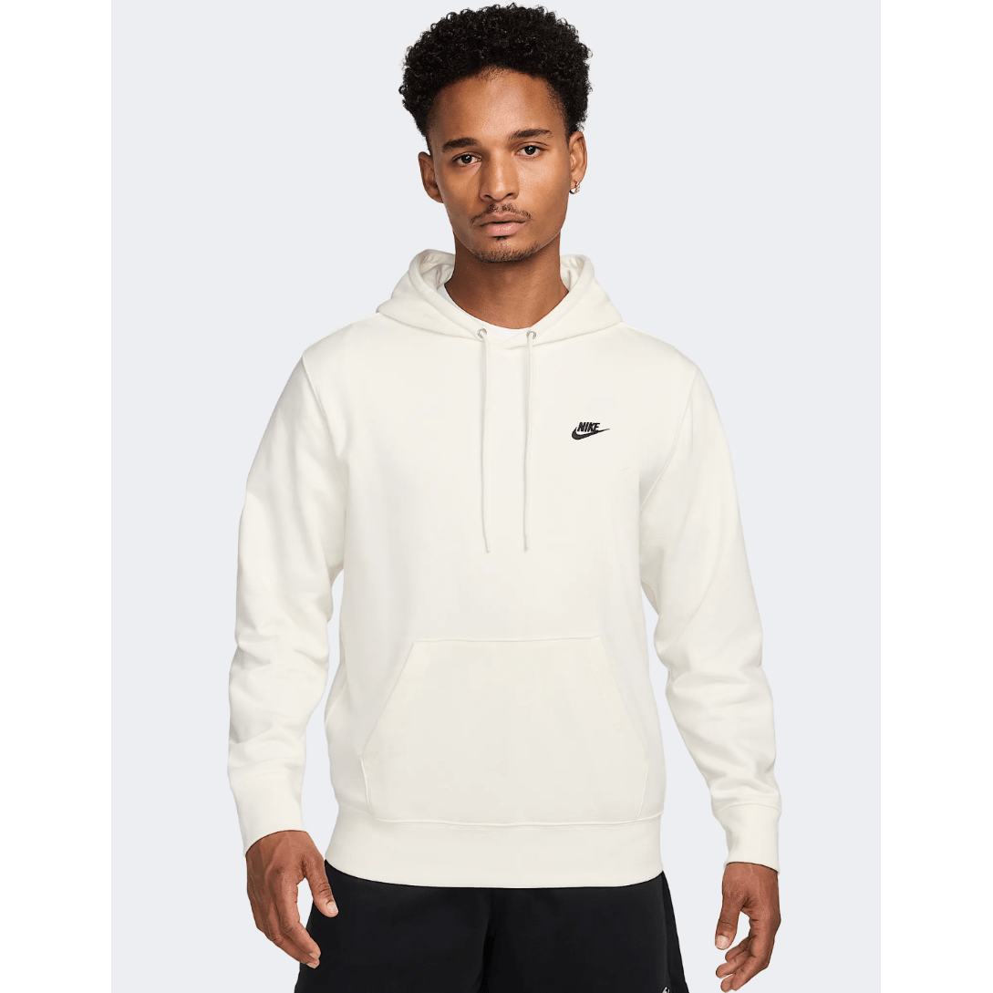 Nike Club Men Lifestyle Hoody White - Medaid International