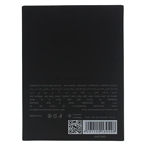 Al Haramain Al Harmain amber oud gold edition unisex 4.0 Ounce eau de parfum spray, 4.0 Ounce - Medaid International