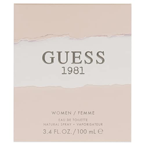 Guess 1981 Eau De Toilette Perfume Spray for Women, 3.4 Fl. Oz. - Medaid International