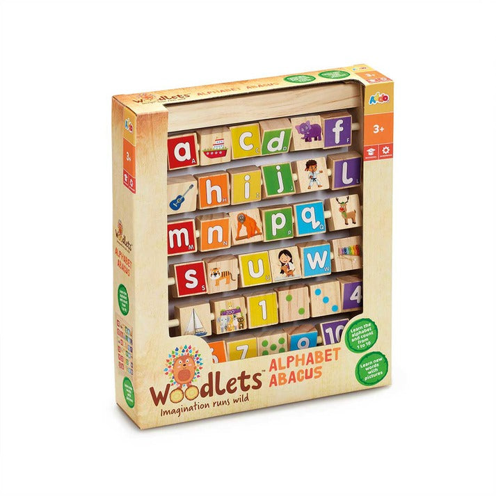 Woodlets Alphabet Abacus - Medaid International