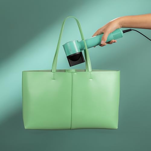 Cecotec - Ionicare Rockstar Style Green Hair Dryer, 1500W, 4 Heat Settings, Lightweight