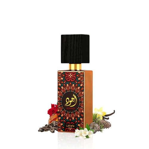 Lattafa Ajwad for Unisex Eau de Parfum Spray, 2.04 Ounce / 60 ml - Medaid International