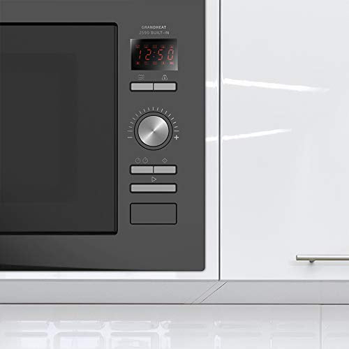 Cecotec - Built-In 25L Microwave, 900W Power, 5 Cooking Levels, Digital Control