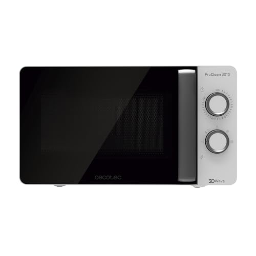 Cecotec - 20L Microwave with 700W Power, Ready2Clean Interior, Elegant Design