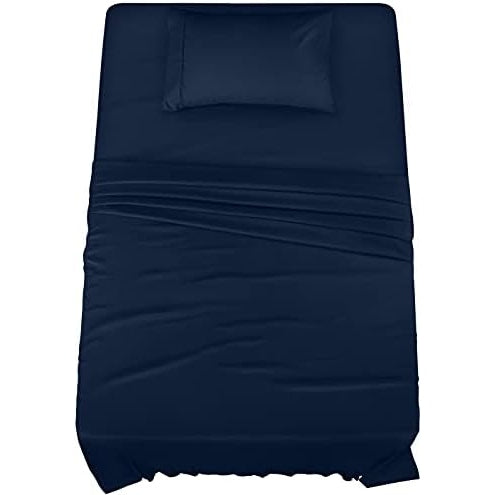 Utopia Bedding Queen Bed Sheets Set - 4 Piece Bedding - Brushed Microfiber - Shrinkage and Fade Resistant - Easy Care (Queen, Grey) - Medaid International