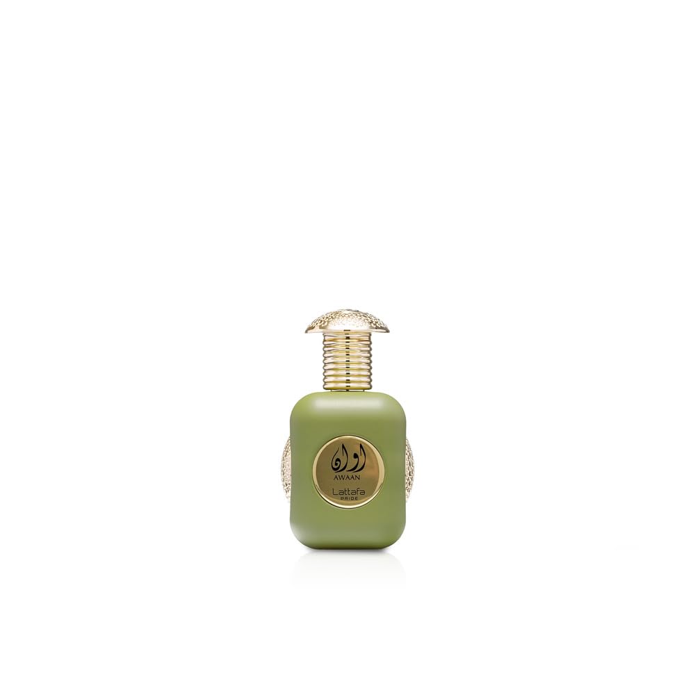 Lattafa Awaan Gold Eau De Parfum Spray for Unisex, 3.4 Ounce - Medaid International