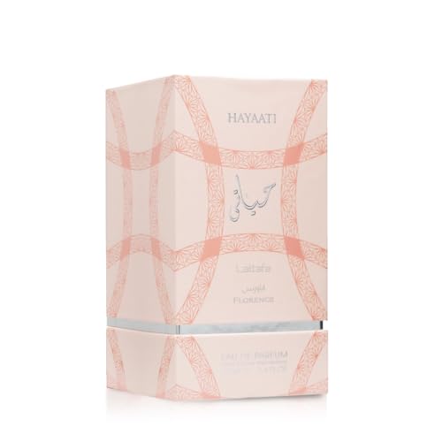 Lattafa Hayaati Florence for Women Eau de Parfum Spray, 3.4 Ounce - Medaid International