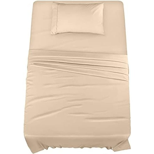 Utopia Bedding Queen Bed Sheets Set - 4 Piece Bedding - Brushed Microfiber - Shrinkage and Fade Resistant - Easy Care (Queen, Grey) - Medaid International