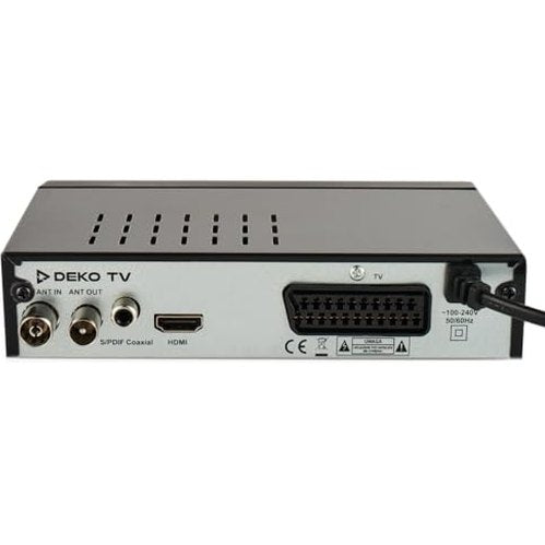 Deko - DVB-T2 Tuner with HEVC H.265 Support for Enhanced Digital Quality