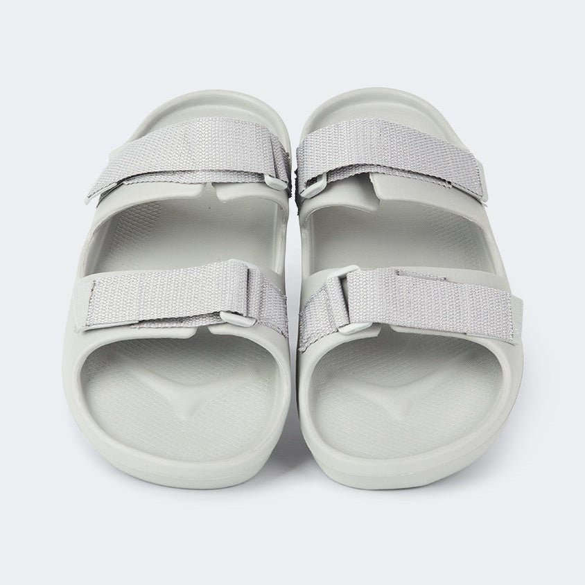 Oil And Gaz Comfortable Men Beach Slide Grey - Medaid International