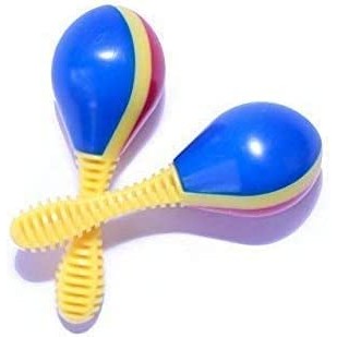 supershop Maracas for Kids - Pair of maracitos(Set of 2) The First Instruments for Childrens by Universe Zen - Medaid International